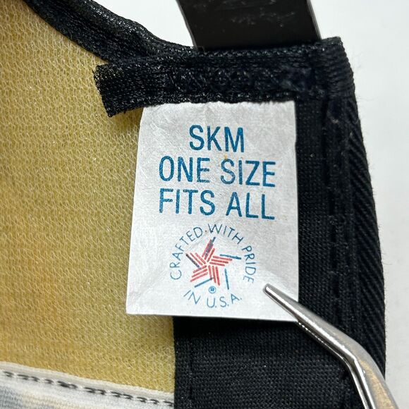 Vintage KJM Trucking Hat Baseball Cap Vineland New Jersey Trucker Snapback Black - Picture 8 of 9